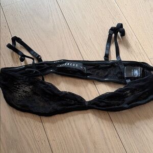Lioness Black Lace Bralette